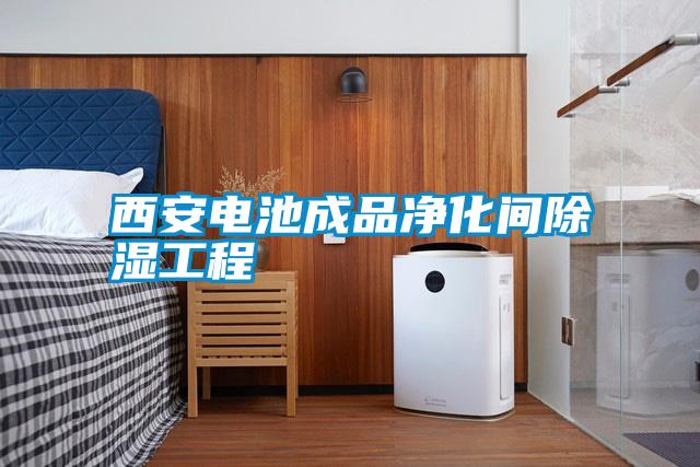 西安電池成品淨化間除濕工程