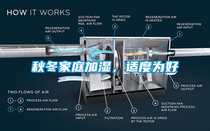 秋冬家庭加濕，適度為好