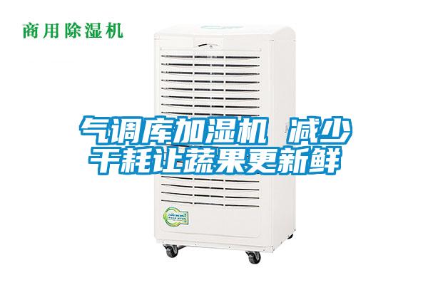 氣調庫加濕機 減少幹耗讓蔬果更新鮮