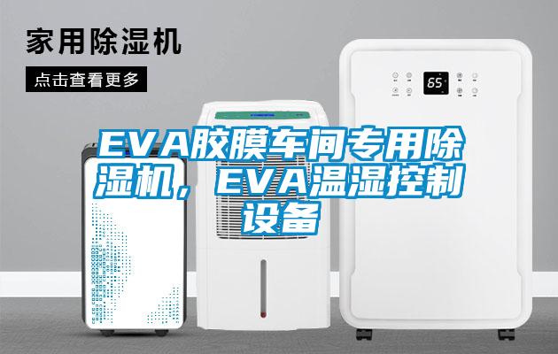 EVA膠膜車間專用麻豆视频免费看，EVA溫濕控製設備