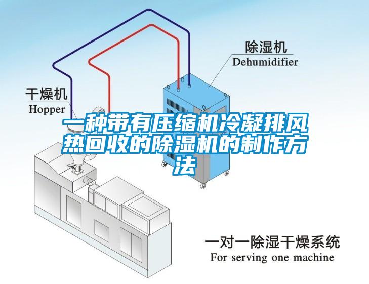 一種帶有壓縮機冷凝排風熱回收的麻豆视频免费看的製作方法