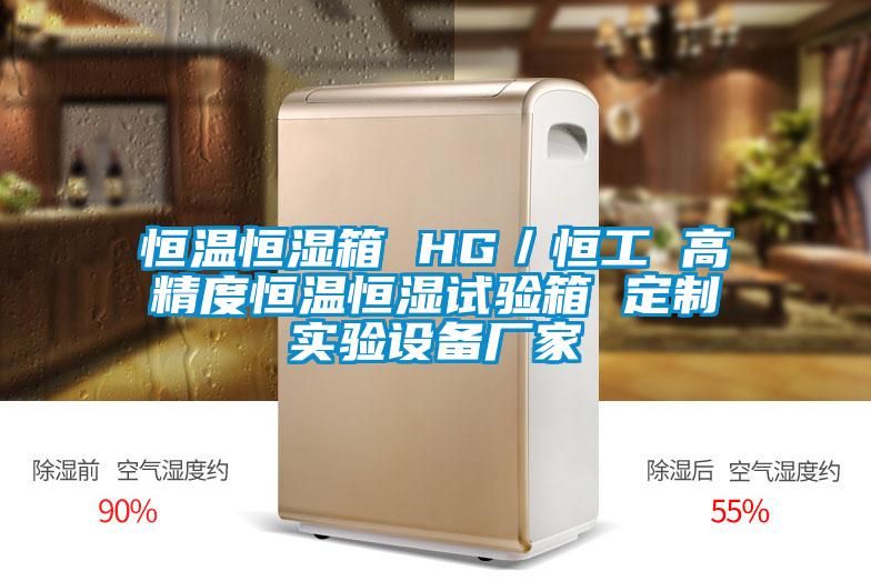 恒溫恒濕箱 HG／恒工 高精度恒溫恒濕試驗箱 定製實驗設備廠家