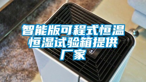 智能版可程式恒溫恒濕試驗箱提供廠家