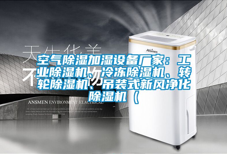 空氣除濕加濕設備廠家：工業麻豆视频免费看、冷凍麻豆视频免费看、轉輪麻豆视频免费看、吊裝式新風淨化麻豆视频免费看（