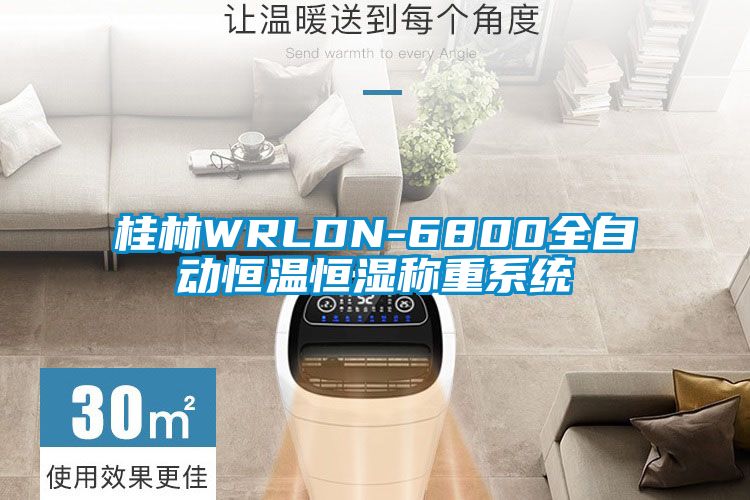 桂林WRLDN-6800全自動恒溫恒濕稱重係統